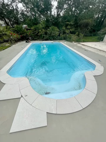 Façonnage de margelles de piscine - EMS