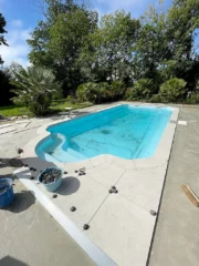 Façonnage de margelles de piscine - EMS