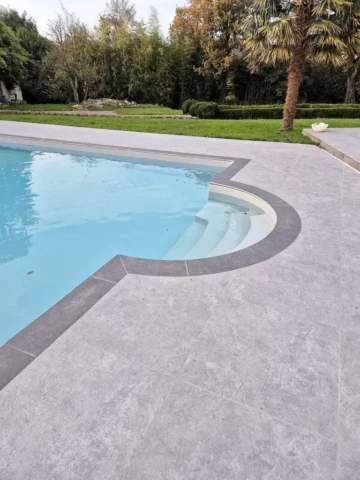 Façonnage de margelles de piscine - EMS