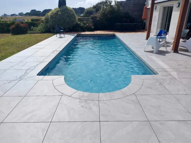 Façonnage de margelles de piscine - EMS